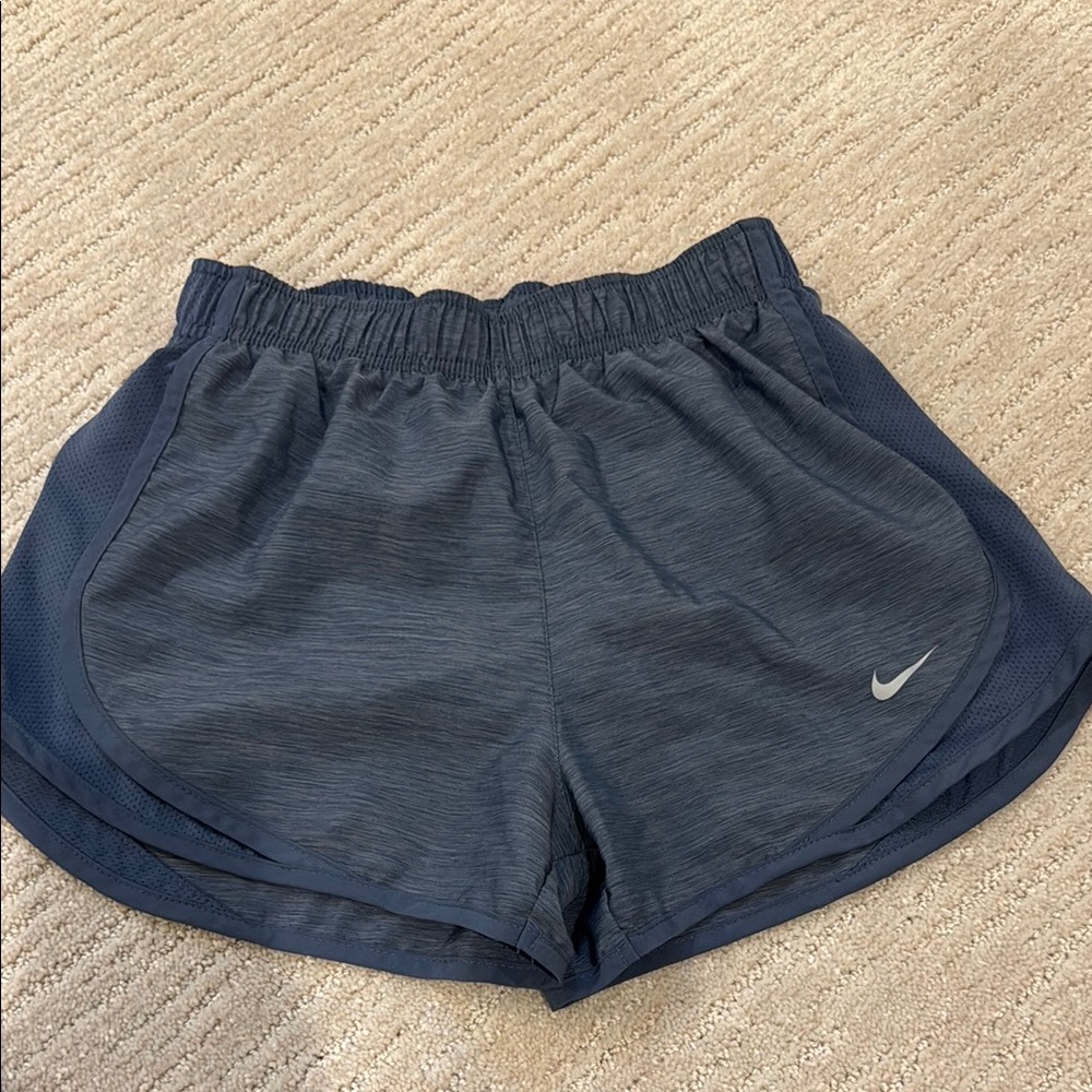 Nike Women's Dark Blue Athletic Shorts